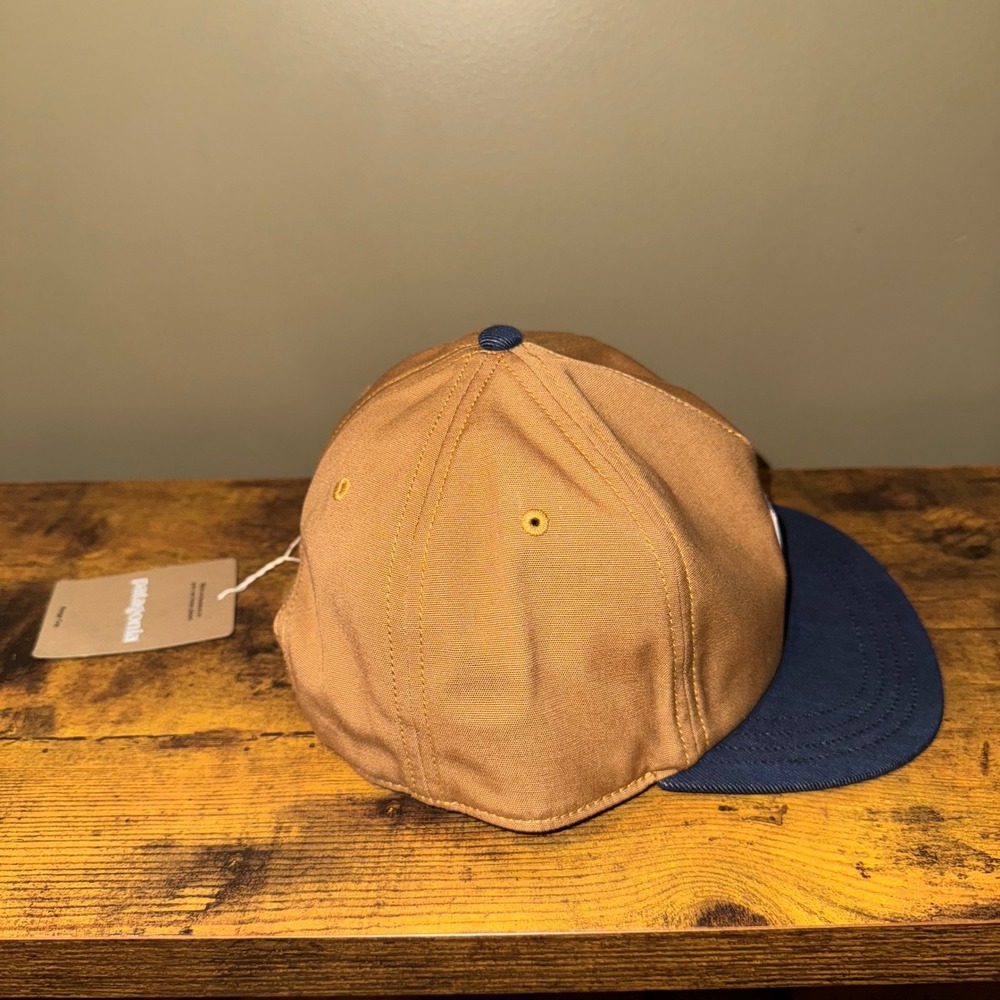 Patagonia Range Cap Nest Brown One Size Snapback Hat One Size NEW - Picture 2 of 6